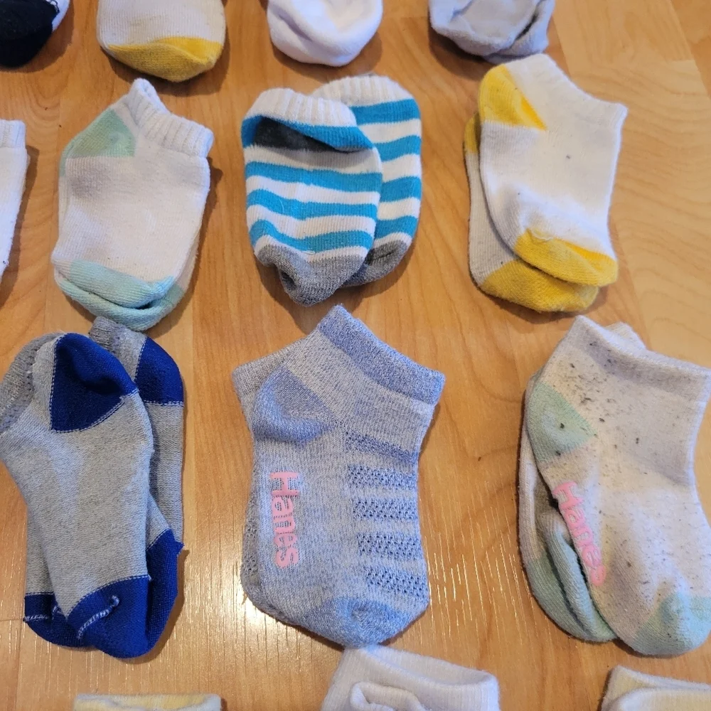 Baby Toddler Socks Bundle And Bluey Slipper Socks Size 12-36 Months